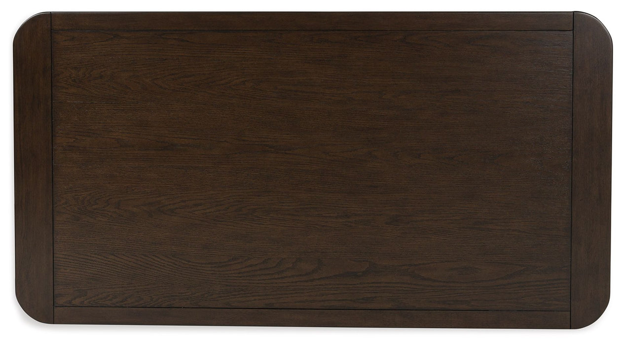 Breckington - Dark Brown - Rectangular Cocktail Table