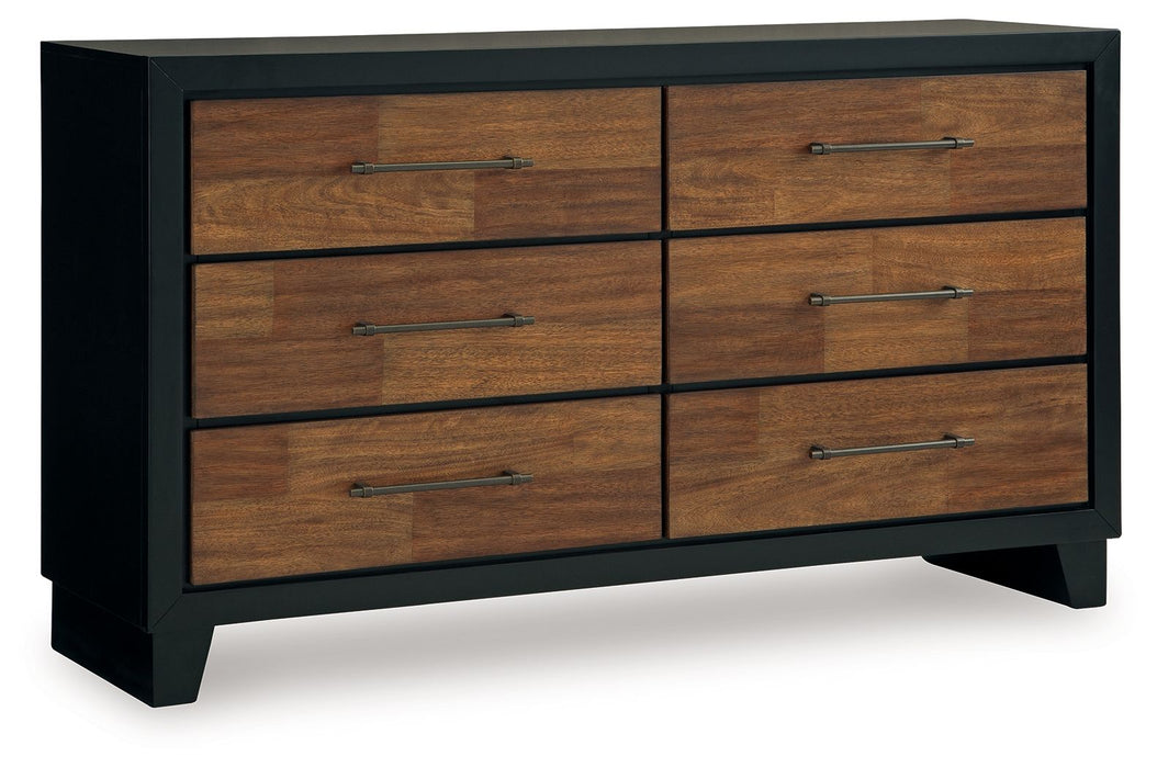 Kraeburn - Brown / Black - Dresser