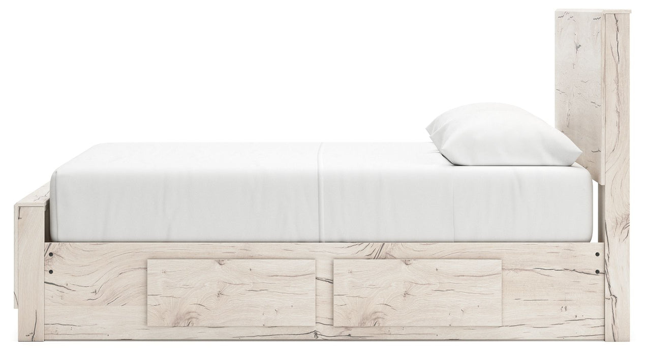 Lawroy - Panel Bed With Storage