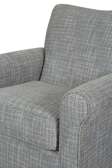 Renley - Ash - Swivel Glider Accent Chair