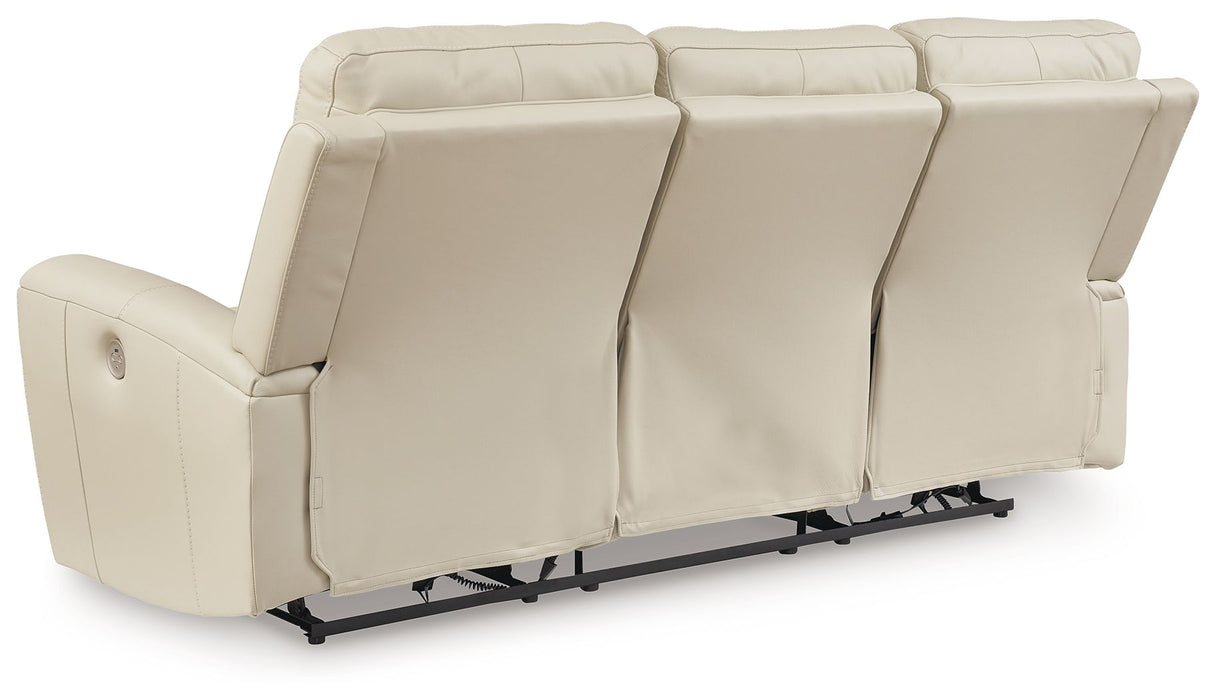 Dahlmoore - Almond - Power Reclining Sofa